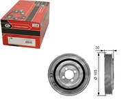 фото thumb №1, Шкив коленчатого вала коленчатого alfa romeo mito chevrol