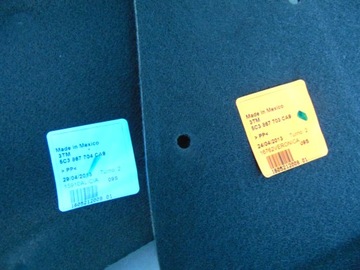 фото thumb №6, Vw beetle 5c3 полка зад задняя защита