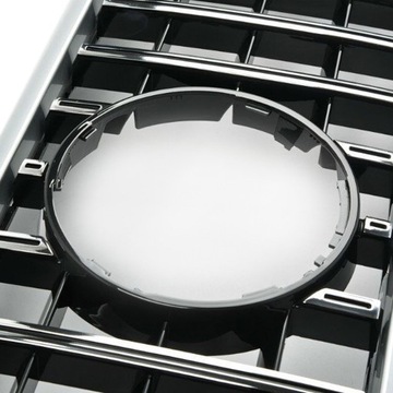 фото thumb №10, Решітка решітка радіатора mercedes g-klasa w463 1990-2018 panamericana amg gt хром