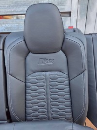 фото thumb №15, Audi rs7 c8 4k сиденья заднее сиденье обшивки коврики комплект jak новый