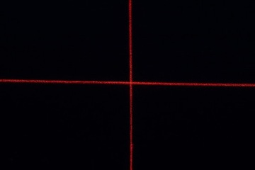 Poziomica LASEROWA Krzyżowa + miara 5,5 M LASERLINER - EP001