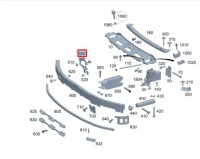 Купить Mercedes-benz s w223 передняя часть distance управление unit кронштейн a2235407423, фото thumb