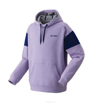 Теннисная толстовка Yonex Sweat Hoodie фиолетового цвета r.L