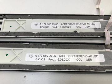 фото thumb №6, Mercedes a класс w177 v177 2022 планка накладка порога led перед a1776809905
