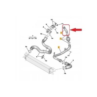 фото thumb №7, Wąż труба turbo турбины интеркулер воздуха впускной fiat ducato 2.2 d
