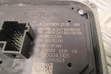 фото thumb №2, Модуль світла mercedes-benz b-class sports tourer w247 a2479002113