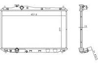 фото thumb №1, Nissens радиатор wody honda civic ix 1.8 i-vtec