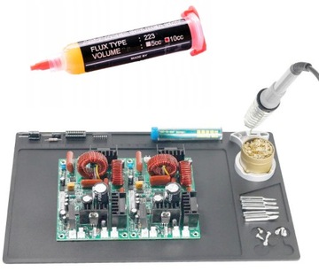 Паяльная станция HOTAIR WEP 948DB+II T12 + FLUX 223 MAT