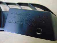 фото thumb №8, Направляющая кронштейн бампера задняя средний audi a1