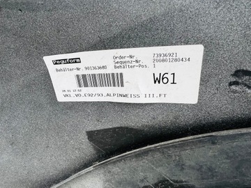 фото thumb №14, Бампер перед переднее bmw 3 e92 e93 цвет a300