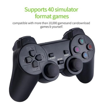 Game Stick Lite 4K Game Stick Lite M8 64 ГБ Беспроводной игровой контроллер PSP с двумя ручками
