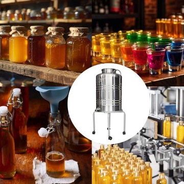 Podstawka pod beczkę stojak do bańka ze stali nierdzewnej inox 25L 30L 50L