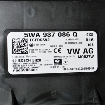 фото thumb №7, Volkswagen golf viii 2021 блок управления / модуль комфорта