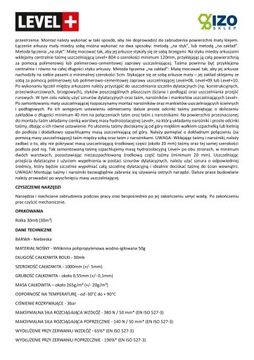 Mata do Hydroizolacji Super Moc Uszczelnienie 2m