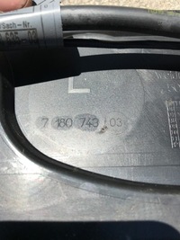 фото thumb №8, Жабо пластиковый bmw e90 e91 7180743