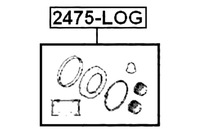 фото thumb №3, Febest набір ремонтний супорт гальмівний передній renault logan