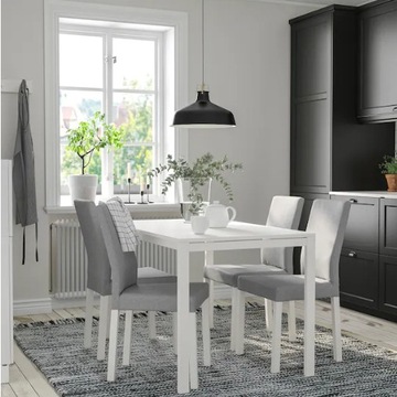 ИКЕА МЕЛЛТОРП Стол, белый 125х75 см