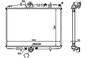 фото thumb №2, Радіаторів двигуна citroen c5 c5 i peugeot 607 2.2d