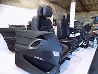 фото thumb №15, Citroen ds5 11- сидіння сидіння заднє сидіння обшивки тунель czarna шкіра комплект