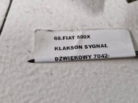фото thumb №8, Fiat 500x клаксон сигнал звуковий 7042-am80sx