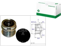 Купить Генератор - сцепление односторонний ina 535 0171 10, фото thumb