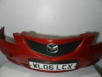 фото thumb №7, 226.zderzak перед передний mazda 3 i bk 03-06 sedan решётка радиатора