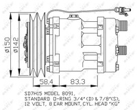 фото thumb №2, Компрессор компрессор кондиционера 32767 nrf