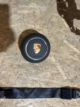 фото thumb №6, Консоль панель подушка безопасности ремни porsche macan рестайлинг 2021- оригинал