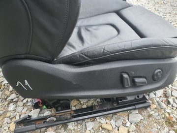 фото thumb №15, Audi a4 b8 a5 сидіння спортивні чорна шкіра підігрів!!! електрика!!!