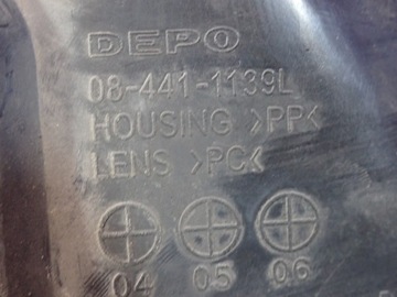 фото thumb №10, Vw polo iii 6n рестайлінг fl 00-02 лампа перед ліва фара лівий 08-441-1139l