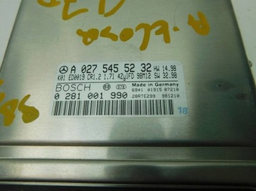 фото thumb №6, Mercedes a клас w168 1.7cdi комп'ютер a0275455232