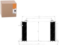 фото thumb №1, Nrf35595 конденсатор кондиционера toyota avensis 03-