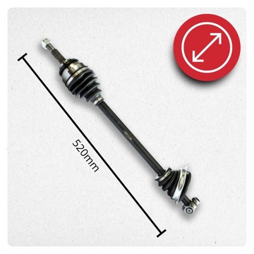 фото thumb №4, Піввісь ліва renault vel satis bj0 2.0 16 v turbo механічна коробка передач