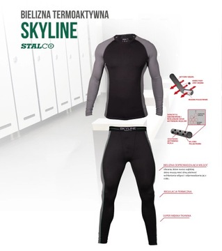 Мужская термоактивная майка Skyline XL Stalco S-51316