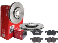 фото thumb №1, Тормозные диски тормозные колодки brembo p jaguar i-pace f-pace 350mm