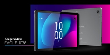 ПЛАНШЕТ 10,4 ДЮЙМА ANDROID 13 8/128 ГБ 8 Мпикс SIM LTE 4G GPS KRUGER MATZ EAGLE 1076