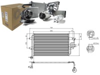 фото thumb №1, Nis94838 радіатор кондиціонера seat leon, toledo