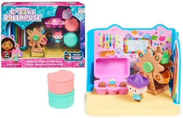 Gabby's Dollhouse Domek zabawny pokój dla lalek z figurkami akcesoriami