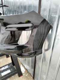 Бампер перед передній peugeot 308 t7 2007-2011 чорний Ціна, фото thumb