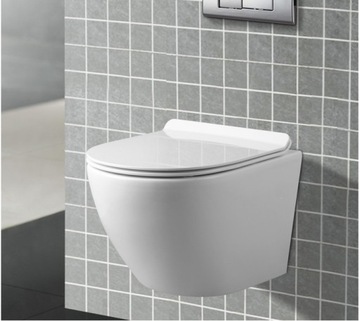 РАМА УНИТАЗА GROHE БЕЗОБЕДКА ЧАША ТОНКОЕ СИДЕНЬЕ ИЗ ДЮРОПЛАСТА