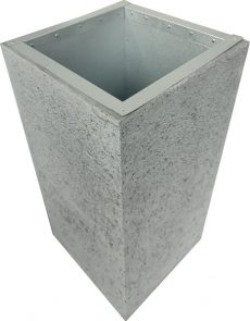 Kosze Betonowy 40l z wkładem