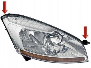 фото thumb №3, Кронштейны защёлки фара do c4 picasso правый