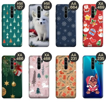ETUI DO XIAOMI REDMI NOTE 8 PRO WZORY ŚWIĄTECZNE CHRISTMASS ŚWIĘTA OBUDOWA