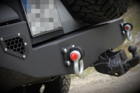 фото thumb №8, Бампер заднє сталевий toyota land cruiser 125 more 4x4