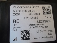 фото thumb №10, Mercedes cle 236 w236 фара led high performance комплектна a2369062801