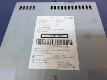 фото thumb №4, Peugeot 308 t9 радио считыватель навигации 9805593680