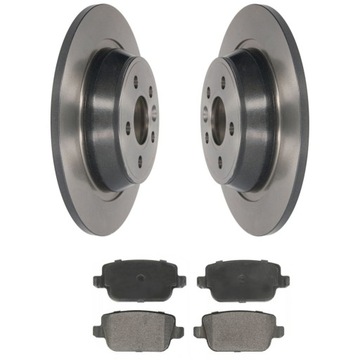 фото thumb №1, Диски + гальмівні колодки зад do focus mk2 kuga mondeo mk4