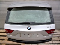 фото thumb №1, Bmw x3 e83 крышка багажника задняя задняя серебристая