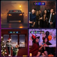 фото thumb №10, Лампа автомобільна do автомобіля ремінь led diabelskie очі 70x143mm вантажівка tir