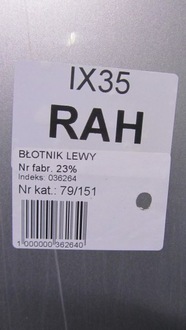 фото thumb №8, Hyundai ix35 крила лівий перед rah 10-